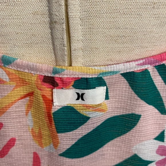 Hurley Floral Pop V-neck Slip Dress - Picture 8 of 10